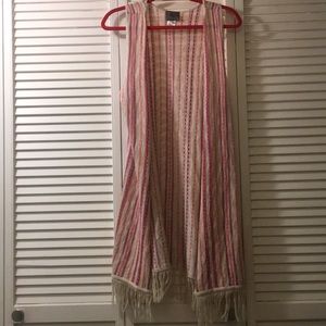 Sweet n Sinful szL log shawl with fringe